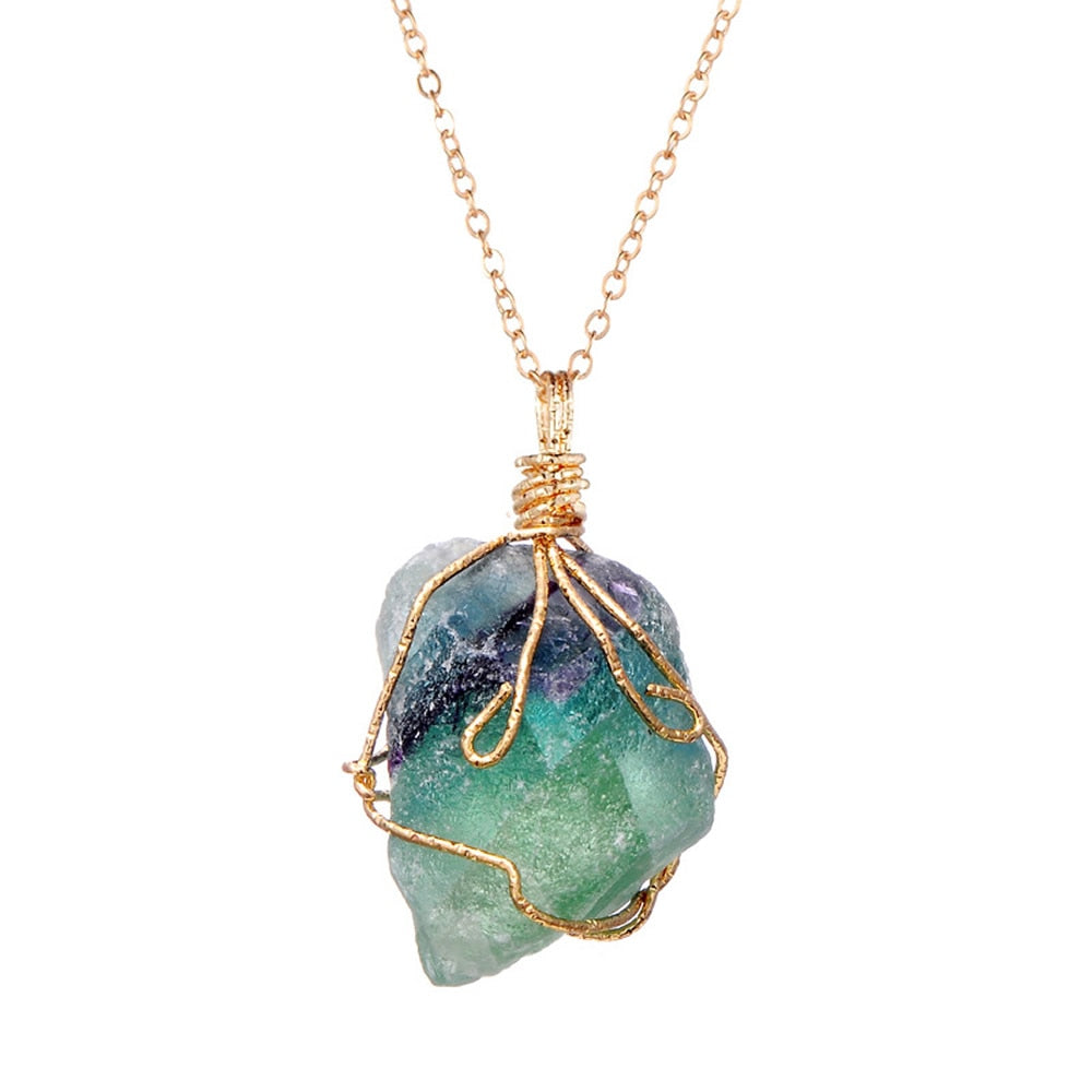 Handmade Wire Wrap Necklaces