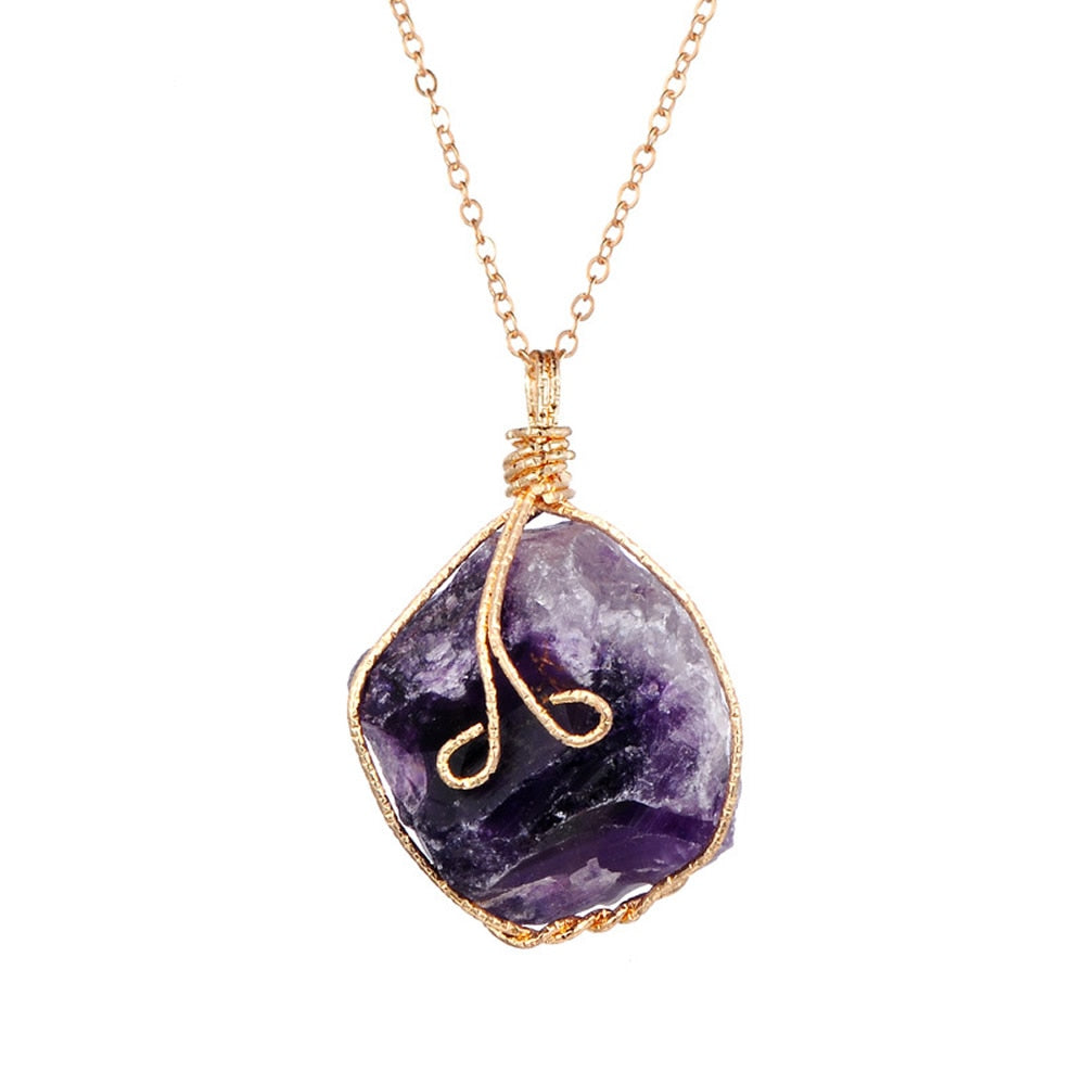 Handmade Wire Wrap Necklaces