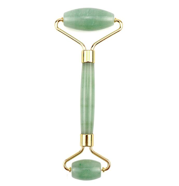 Crystal Roller Facial Massage Relaxation Toll Made From Natural Rose Quartz