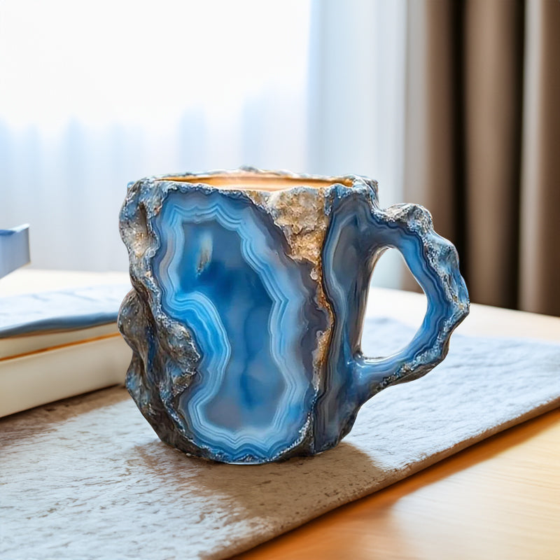 Rainbow Mineral Crystal Mug | Clairvoyant Crystals