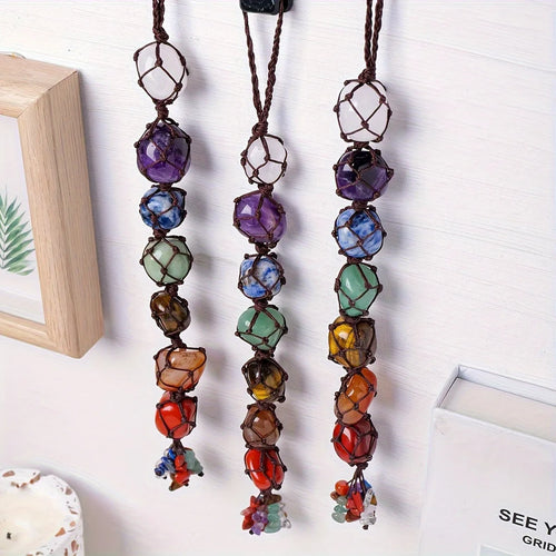 Rainbow Crystal Hanging Charm | Clairvoyant Crystals