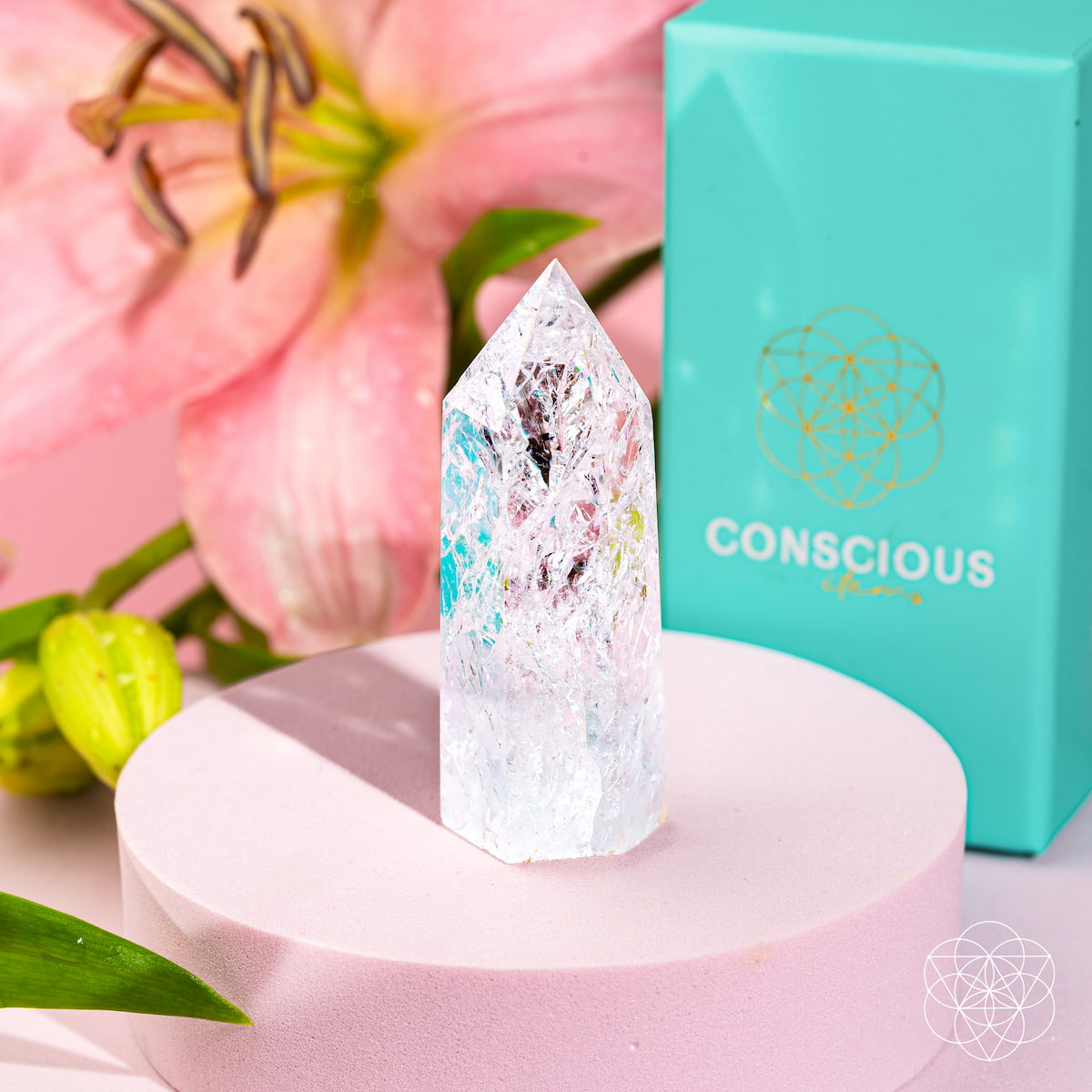 Ice Quartz Point - Limitless Manifestation