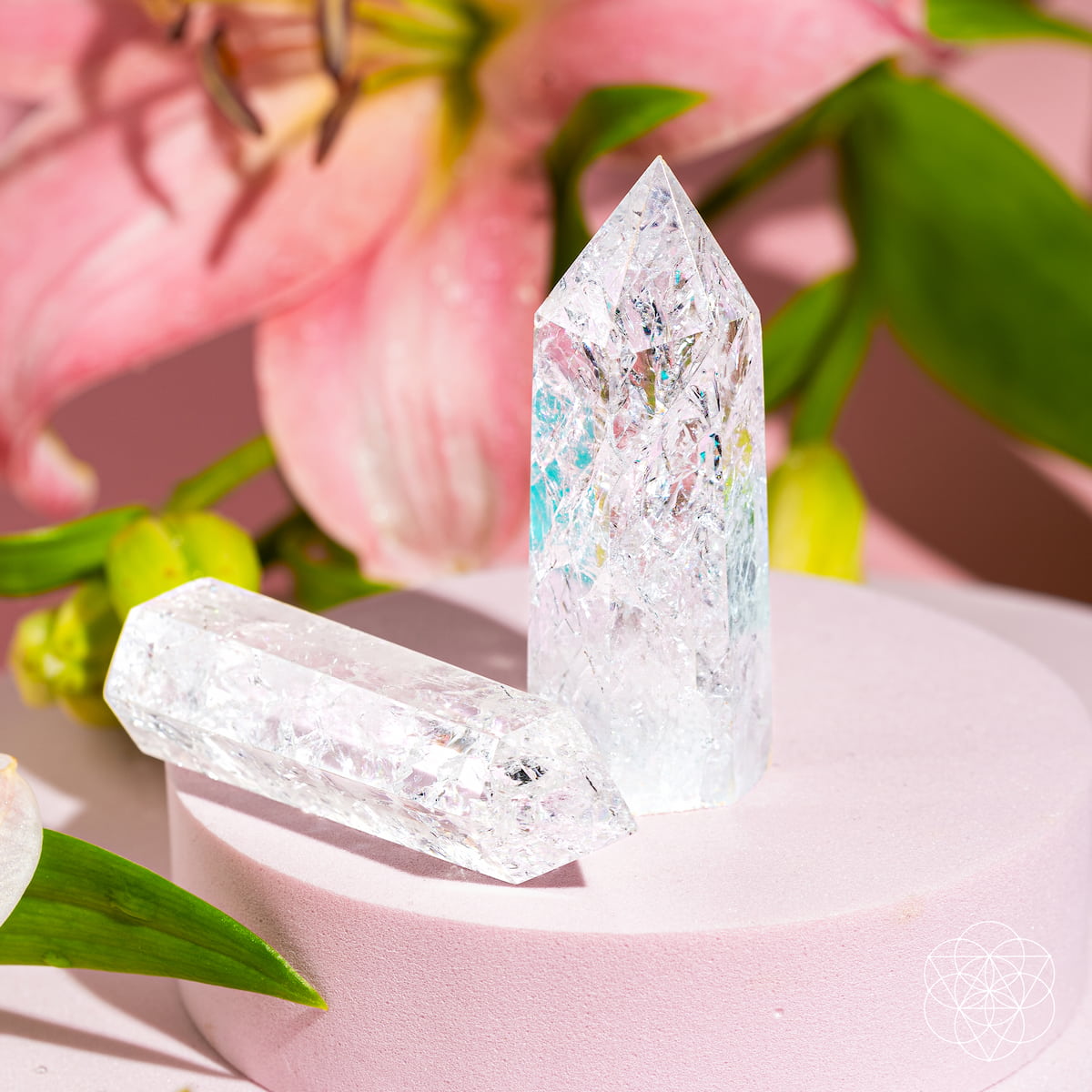 Ice Quartz Point - Limitless Manifestation