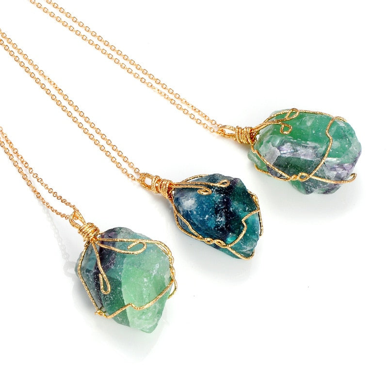 Handmade Wire Wrap Necklaces