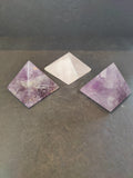 Crystal Polished Pyramid Sculpture Assorted Stones