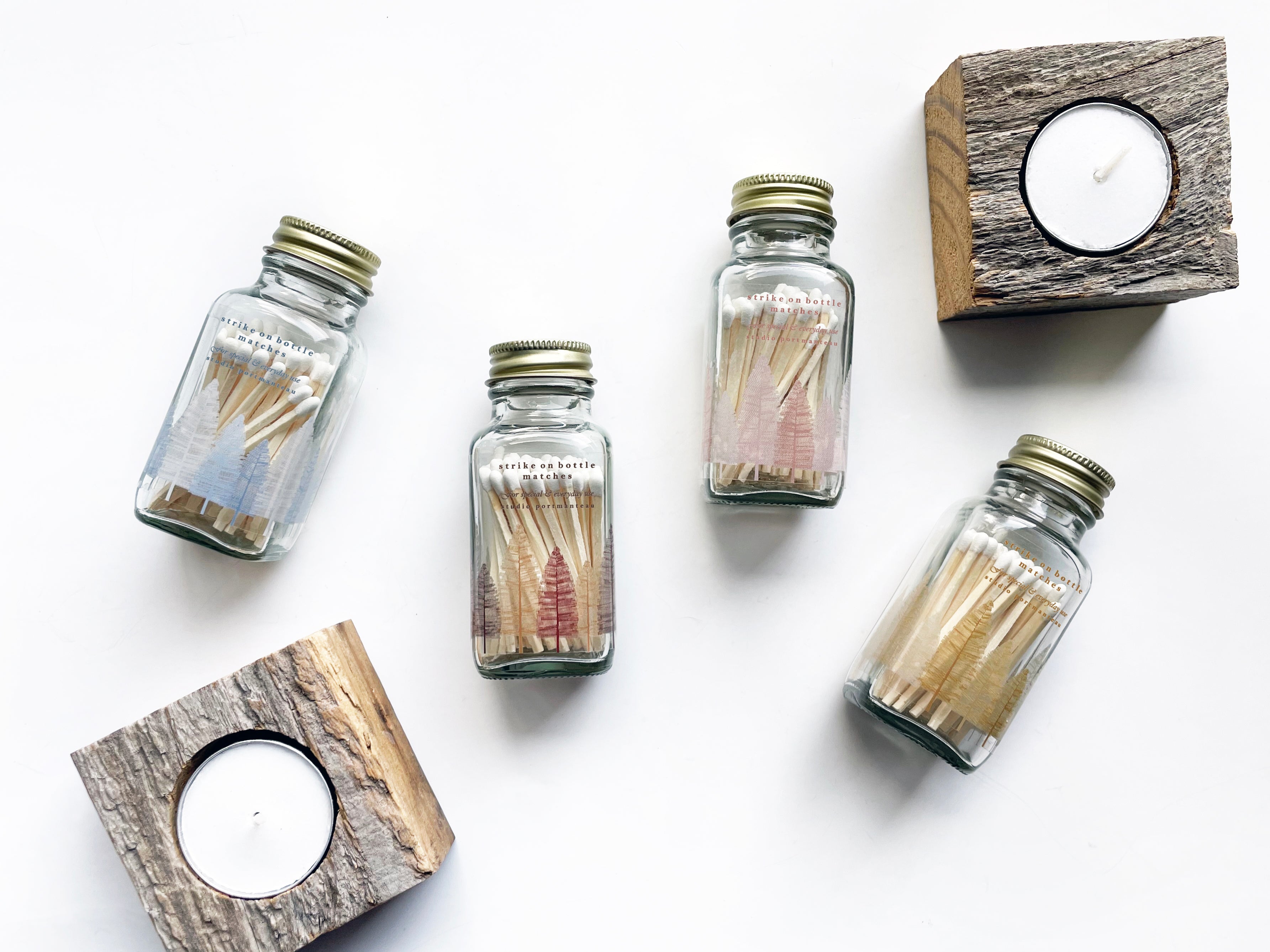 Noble Fir Trees Jar Matches