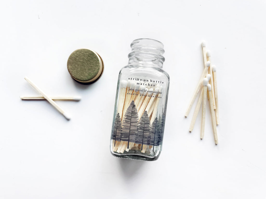 Noble Fir Trees Jar Matches