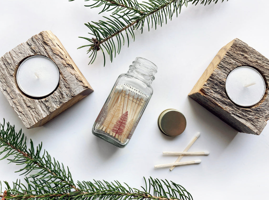 Noble Fir Trees Jar Matches