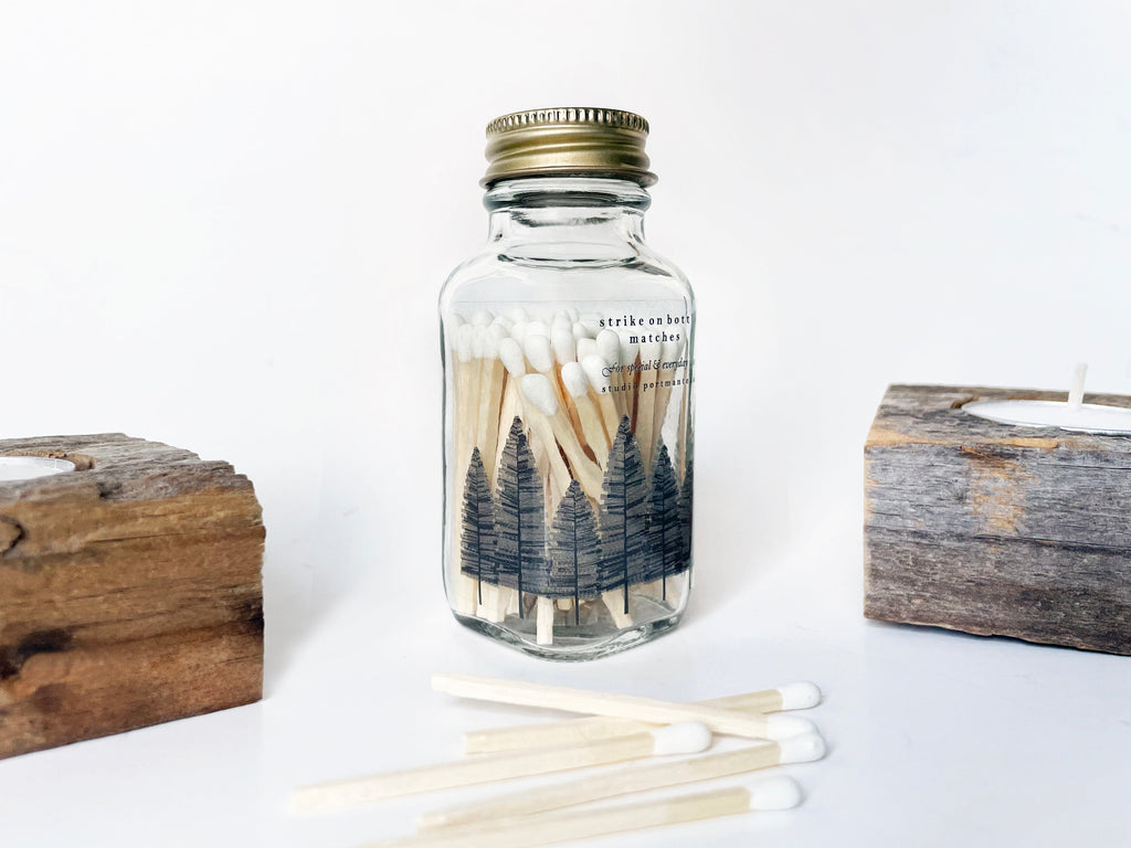 Noble Fir Trees Jar Matches