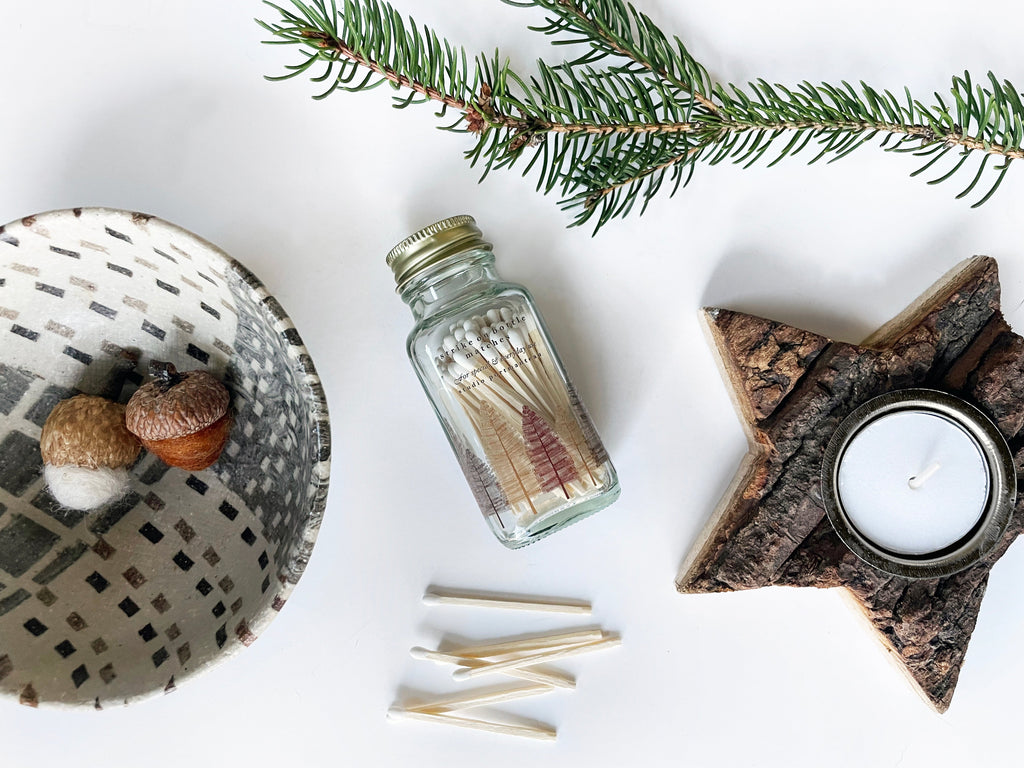 Noble Fir Trees Jar Matches