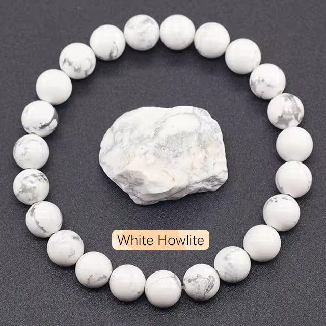8mm Apatite Sun Stone Beaded Bracelet Handmade Agate Crystal Original Stone Bracelet