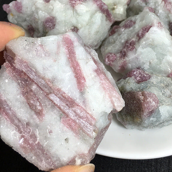 Natural pink tourmaline