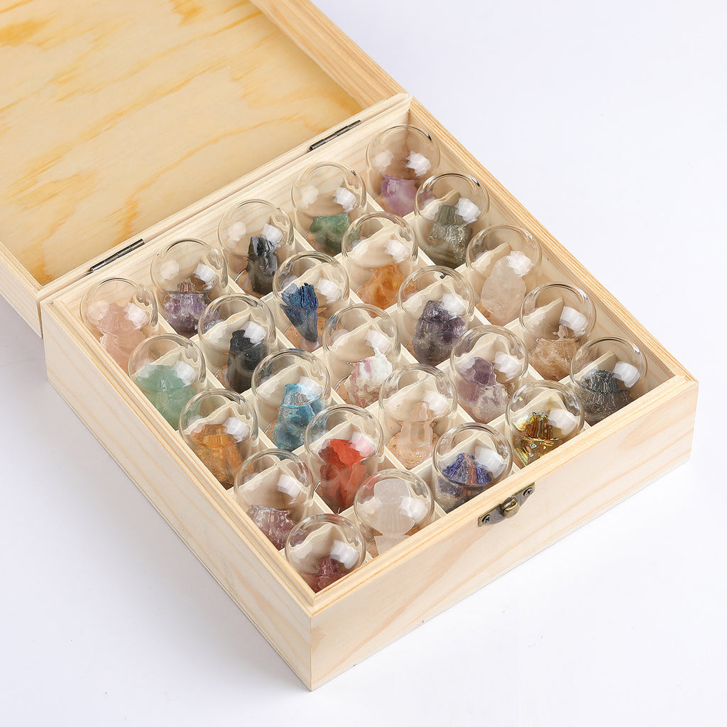 Starter Crystal & Mineral Collection (36 Pieces)