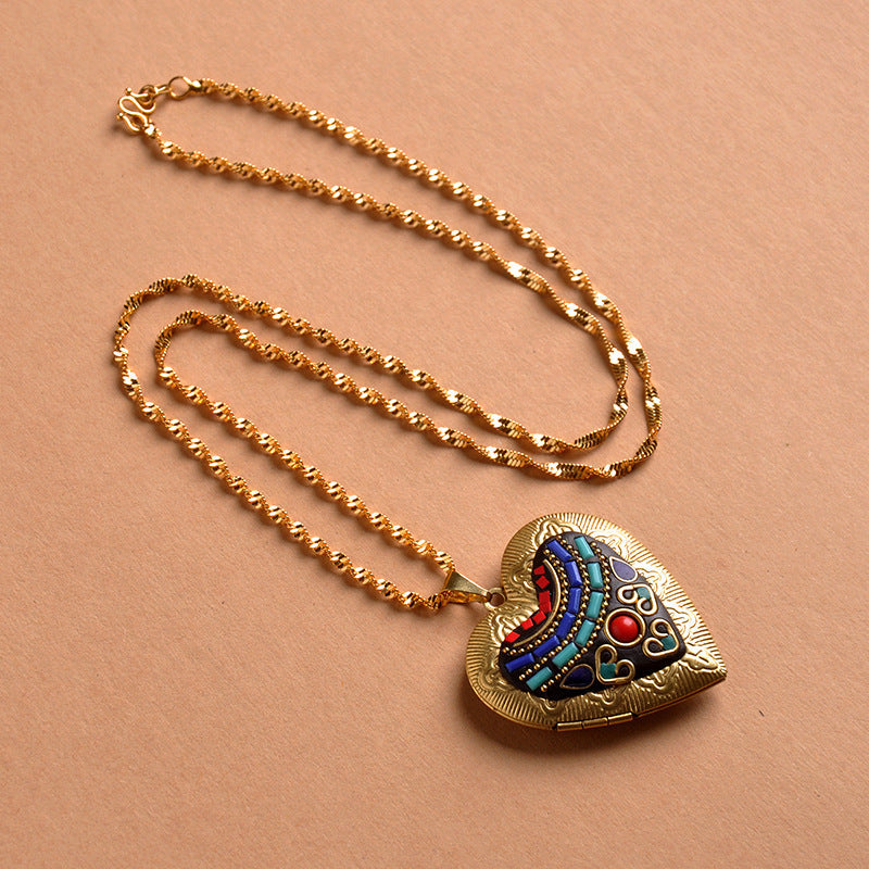 Niche For Statue Of The Buddha Handmade Yellow Pendants