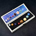 Natural Stone Crystal Planet Solar System Nine Planets suit Crystal Energy Stones