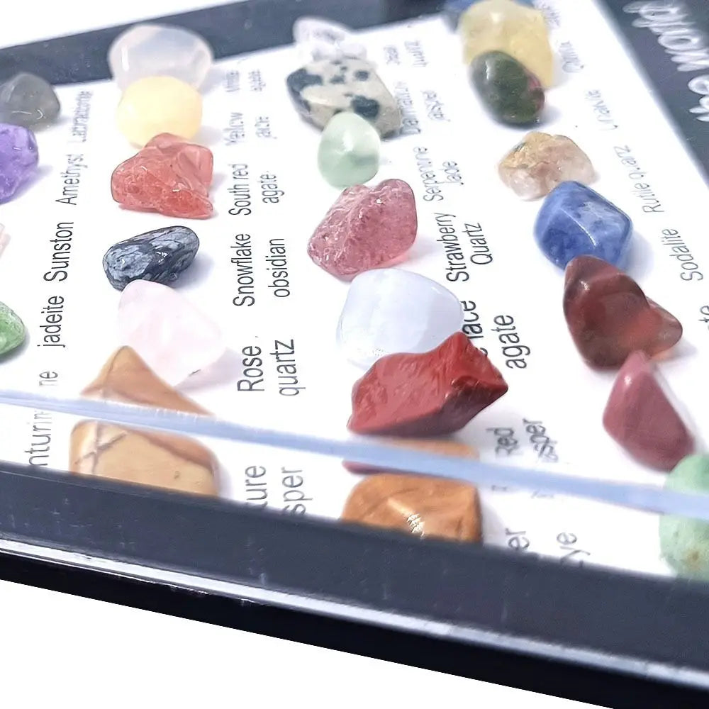 Gemstones Natural Crystal Rock And Mineral Rock Collection
