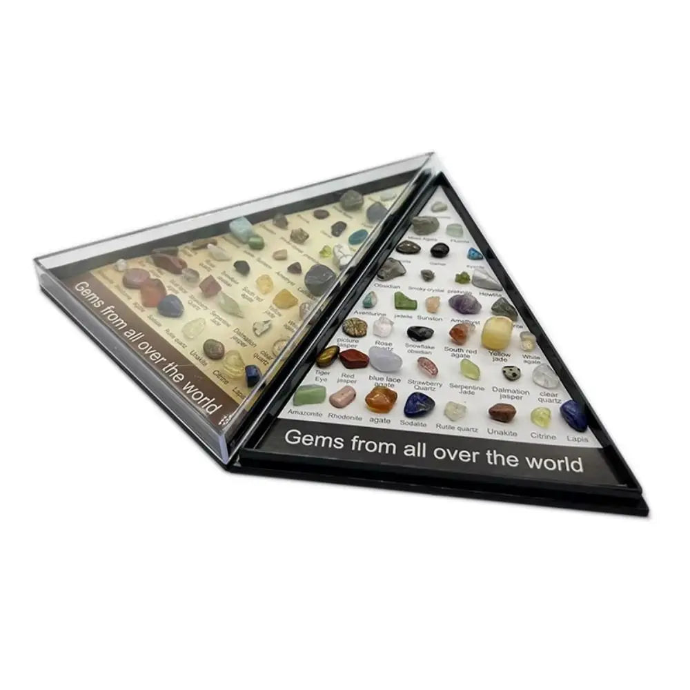 Gemstones Natural Crystal Rock And Mineral Rock Collection
