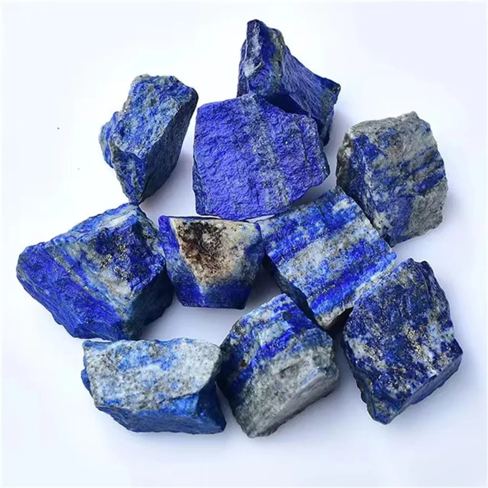 Natural Unpolished natural Crystals Blue Lapis Lazuli Raw Gemstone Stone