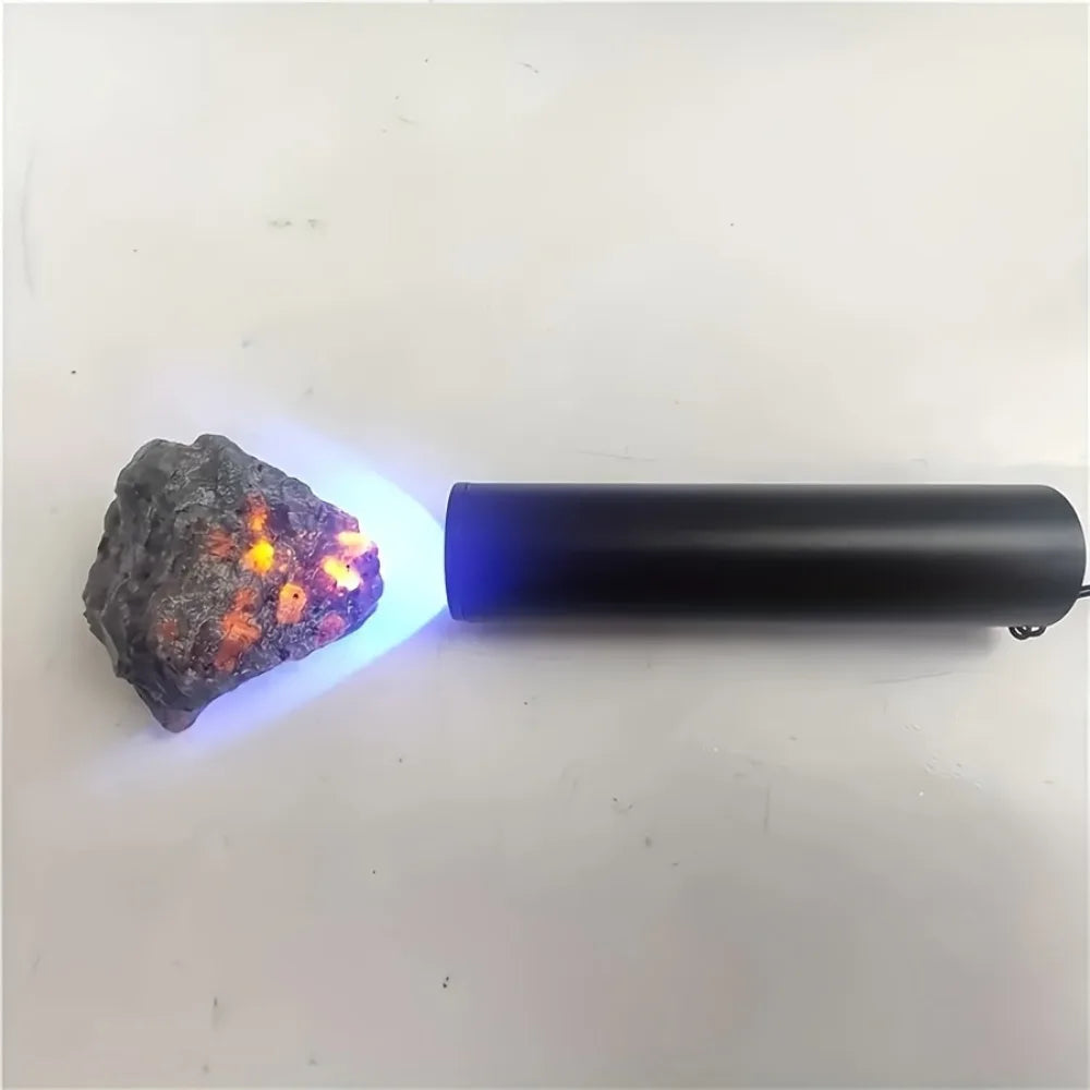 Natural Yooperlite Stone Irregular Unpolished Flame Stone Raw Rock Crystal UV Glow Rough Quartz