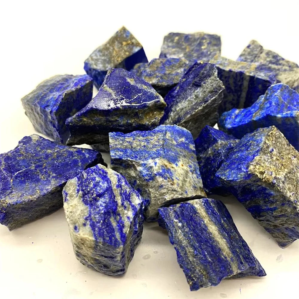 Natural Unpolished natural Crystals Blue Lapis Lazuli Raw Gemstone Stone