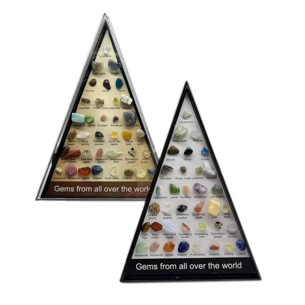 Gemstones Natural Crystal Rock And Mineral Rock Collection