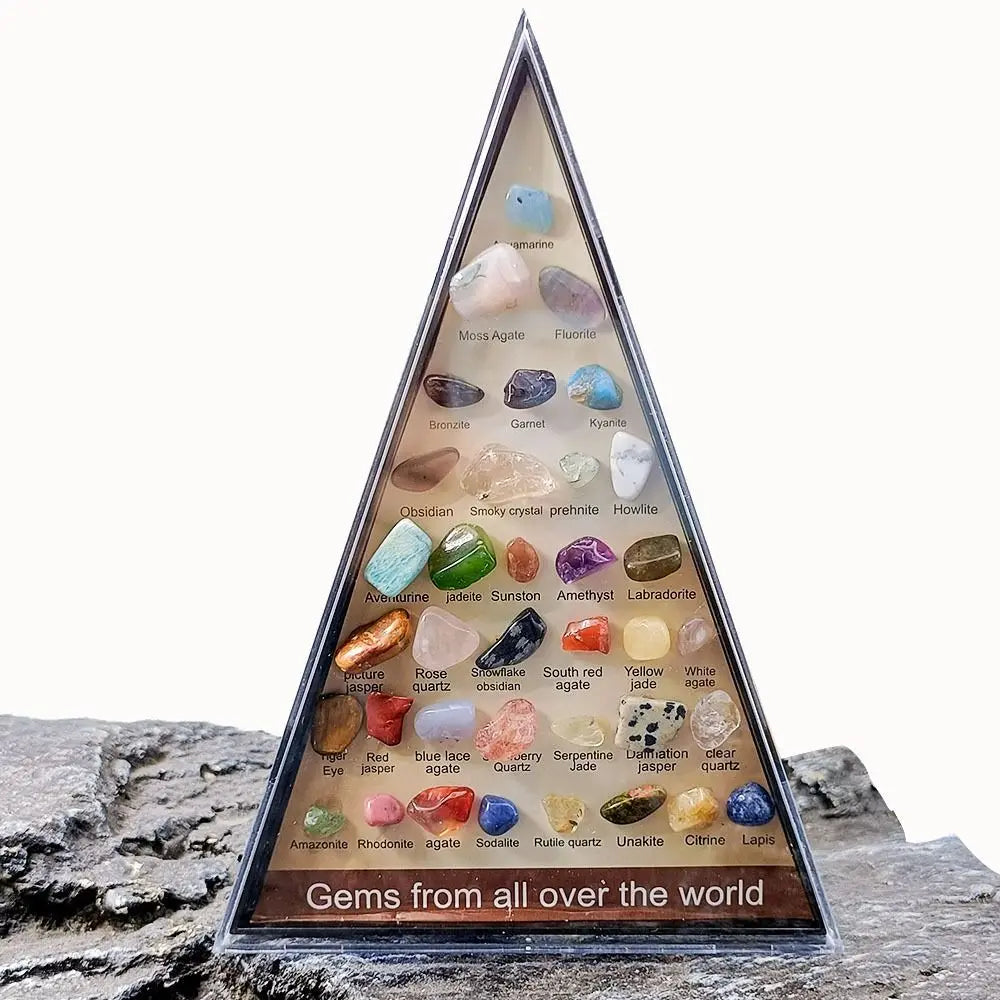 Gemstones Natural Crystal Rock And Mineral Rock Collection