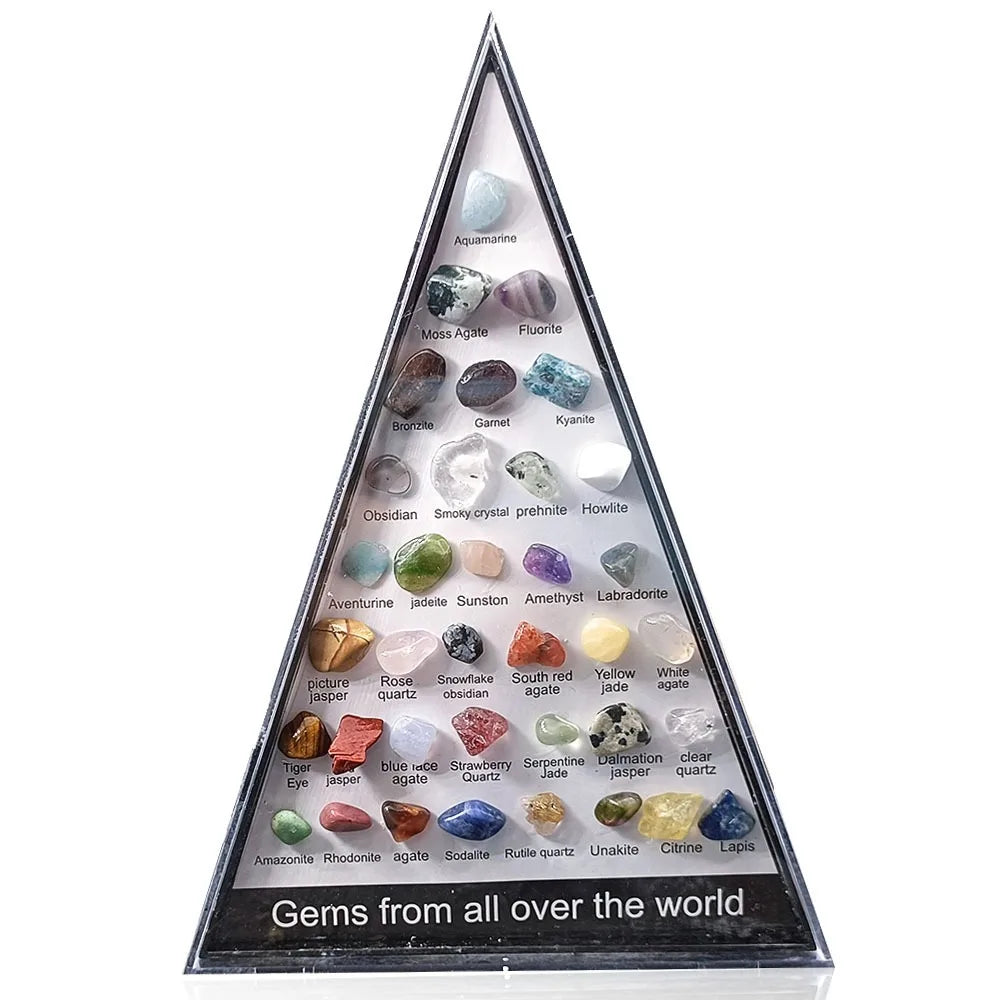 Gemstones Natural Crystal Rock And Mineral Rock Collection