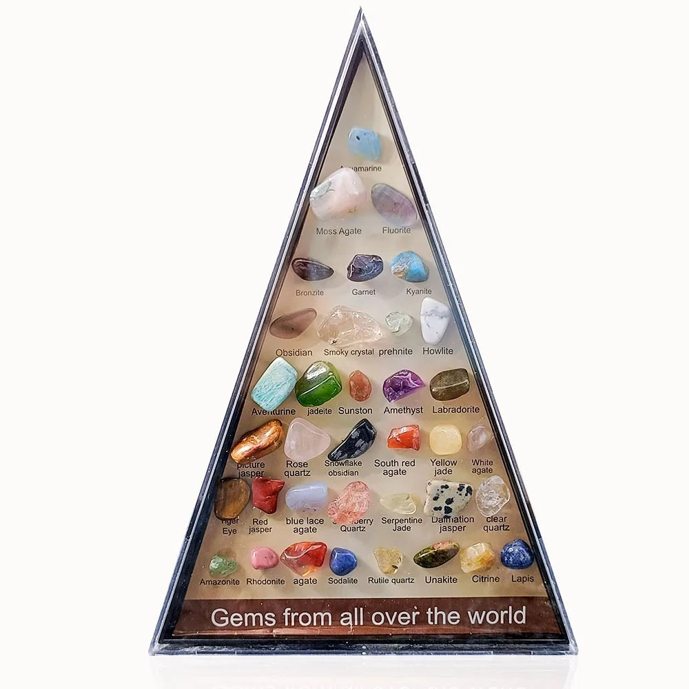 Gemstones Natural Crystal Rock And Mineral Rock Collection