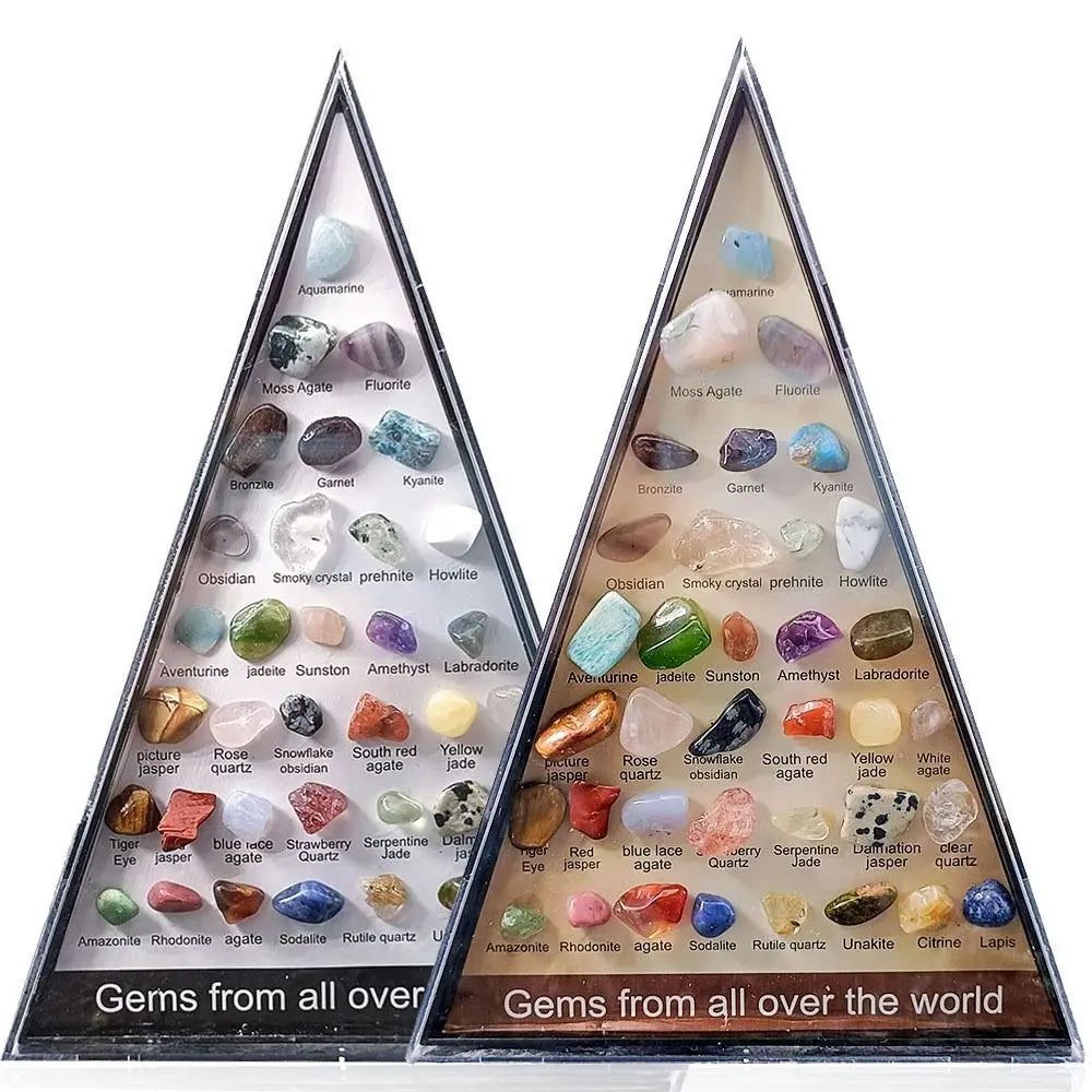 Gemstones Natural Crystal Rock And Mineral Rock Collection