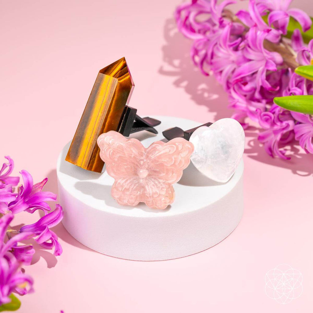 Crystal Car Kit of Safety and decorations.