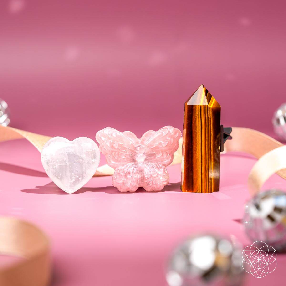 Crystal Car Kit of Safety and decorations.