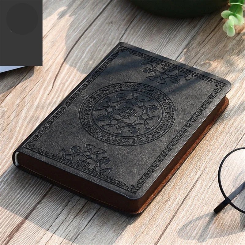 Vintage Leather Notebook | A6 Portable Diary and Journal Pocket Size