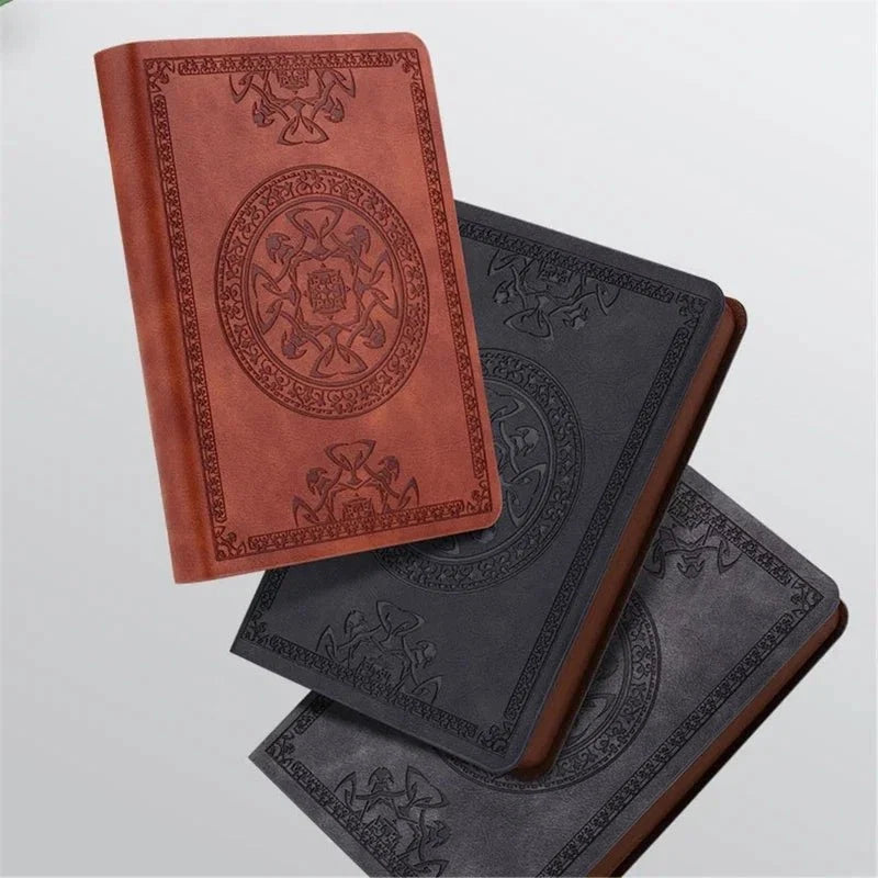 Vintage Leather Notebook | A6 Portable Diary and Journal Pocket Size